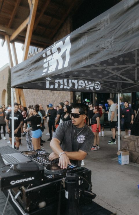 DJ'ing Run Event