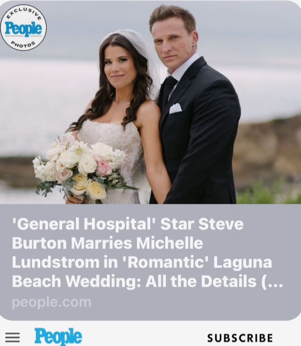 Steve Burton and Michelle Burton