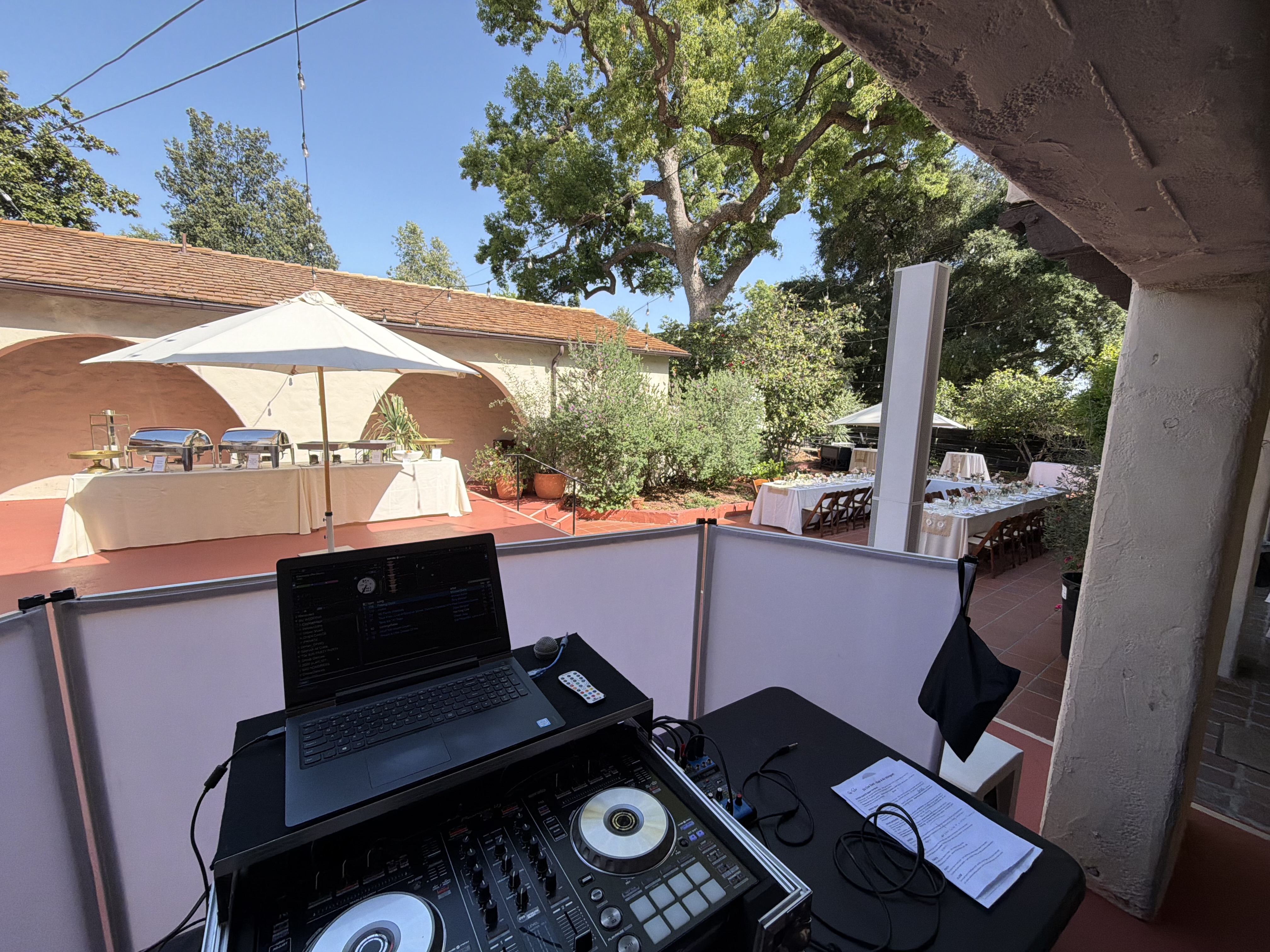 Behind The Scenes - Waiting for guests to arrive