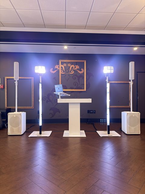 DJ Booth, Sound, & Lighting